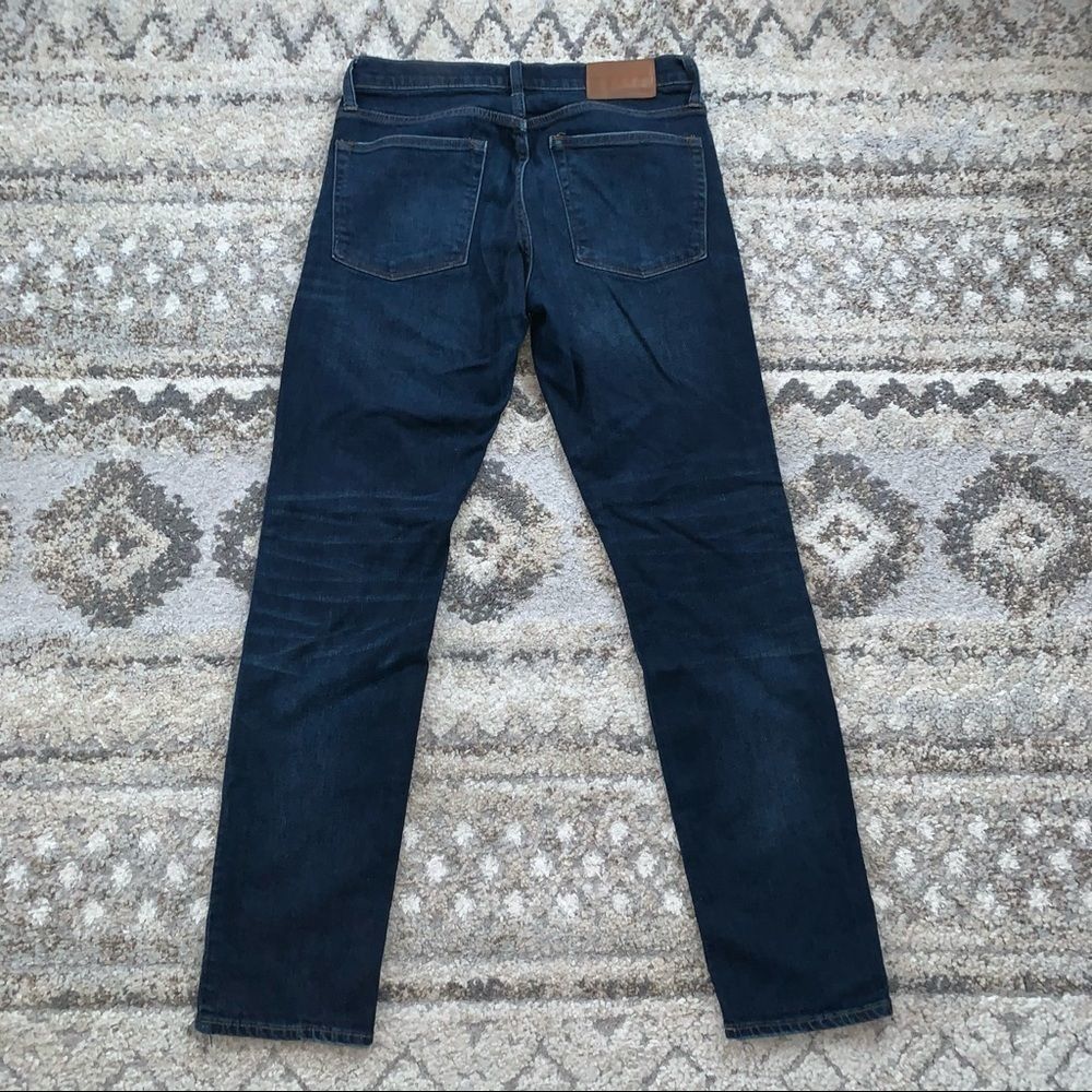 J. Crew/Jeans 484 Slim Fit Dark Worn Wash Japanese Denim Kurabo Jeans 30x30